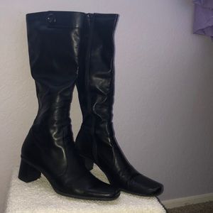 Franco Sarto Black Boots